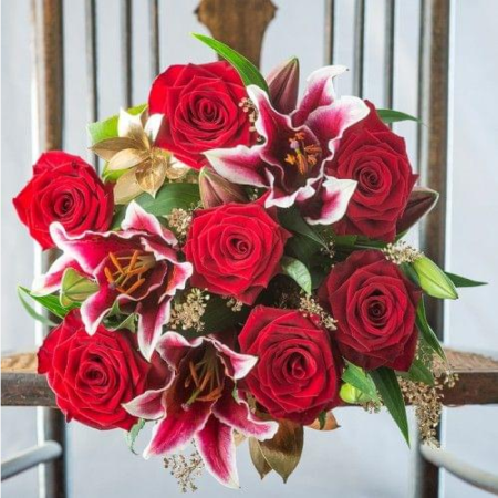 Roses-Lilies