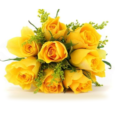 Yellow rose bunch