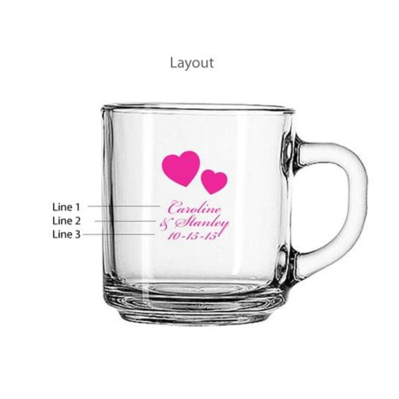 Personalized Glass Mug